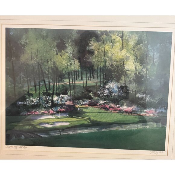The Masters by Tom Lynch Signed 30" X 25" Lithograph 133/950 Framed COA - Picture 2 of 8